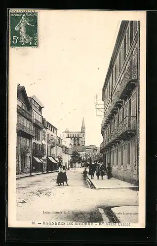 AK Bagnères de Bigorre, Boulevard Carnot