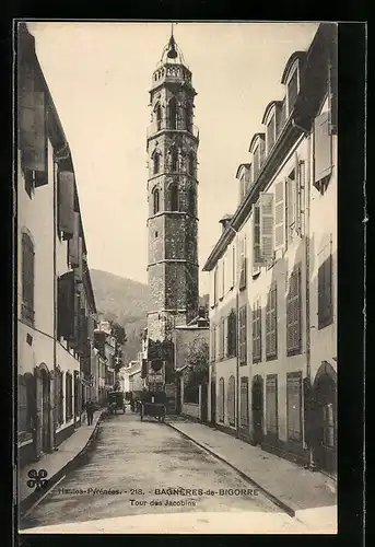 AK Bagnéres-de-Bigorre, Tour des Jacobins