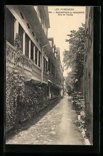 AK Bagnères-de-Bigorre, Rue de Venise
