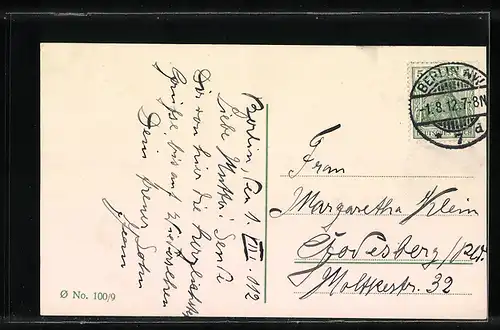 AK Berlin, Nationaldenkmal Kaiser Wilhelm I.