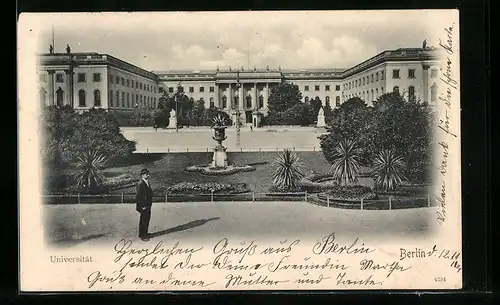AK Berlin, Anblick der Universität
