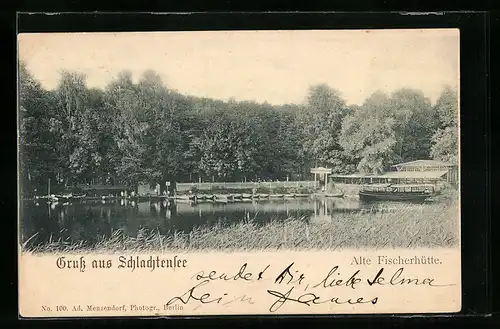 AK Berlin-Schlachtensee, Alte Fischerhütte