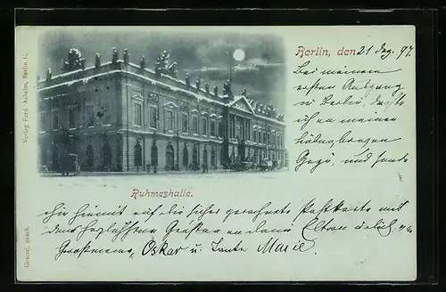 Mondschein-AK Berlin, Ruhmeshalle