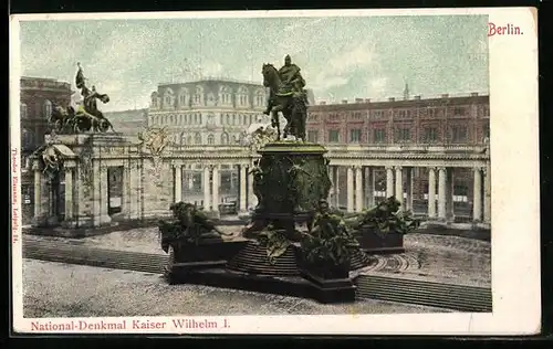 AK Berlin, National-Denkmal Kaiser Wilhelm I.