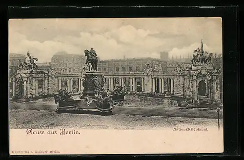 AK Berlin, National-Denkmal Kaiser Wilhelm I.