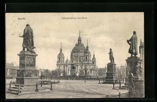 AK Berlin, Dom mit Schinkelplatz