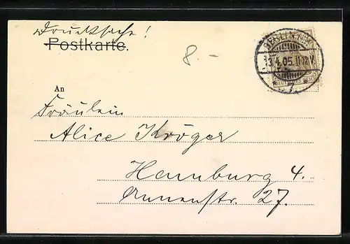 AK Berlin, Unter den Linden, Ruhmeshalle