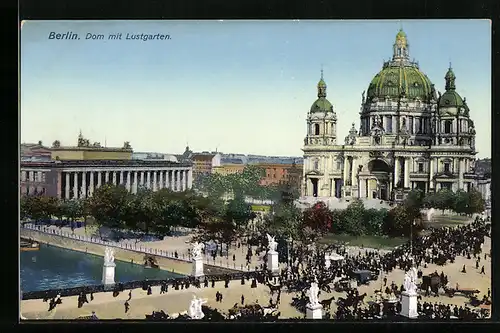 AK Berlin, Dom mit Lustgarten