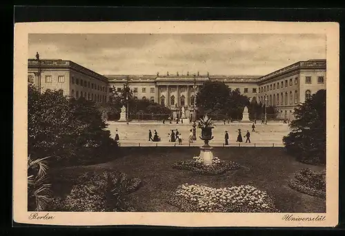 AK Berlin, Ansicht der Universität