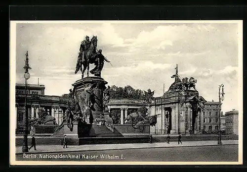 AK Berlin, Nationaldenkmal Kaiser Wilhelm I.