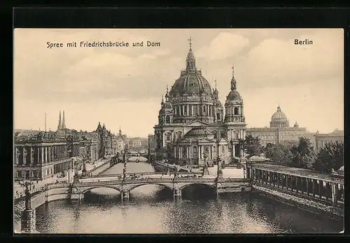AK Berlin, Spree und Dom