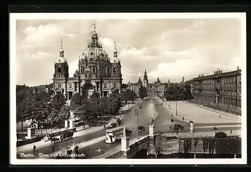 AK Berlin, Dom und Schlossbrücke