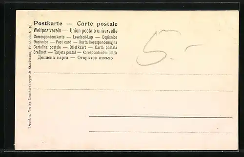 AK Berlin, Wasserseite vom Kgl. Schloss