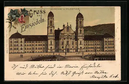AK Einsiedeln, Kirche und Kloster