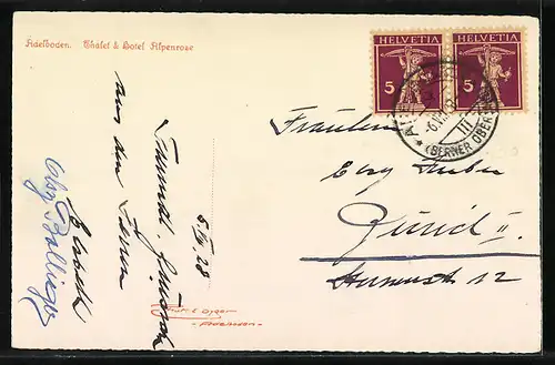 AK Adelboden, Chalet & Hotel Alpenrose