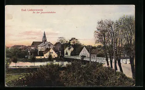 AK Bad Liebenwerda, An der Johannisbrücke