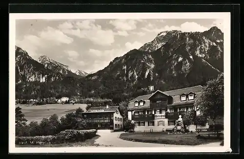 AK Hohenschwangau, Gasthof und Pension Alterschrofen