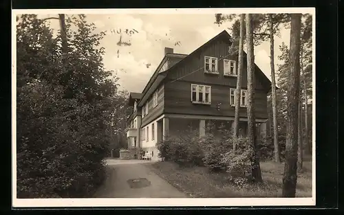 AK Erfurt, Waldheim, Wohnhaus der Erholungskinder