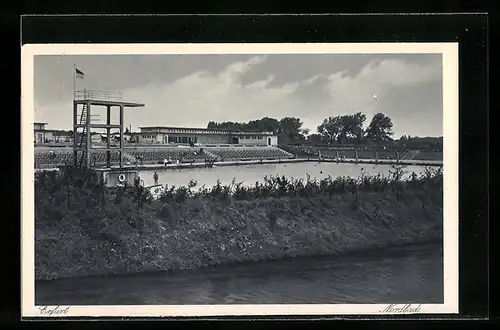 AK Erfurt, Blick auf das Nordbad