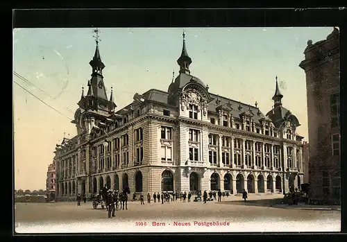 AK Bern, Neues Postgebäude