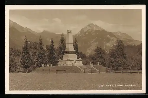 AK Näfels, Schlachtendenkmal