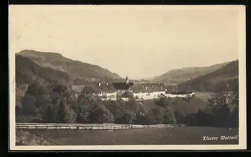 AK Wattwil, Blick auf das Kloster