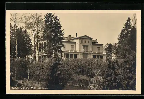 AK Zürich, Villa Wesendonk