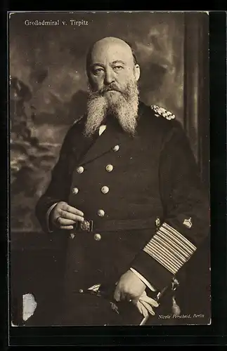 AK Grossadmiral von Tirpitz mit Dolch