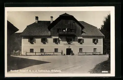 AK Mitterbach am Erlaufsee, Gasthof Seewirt, Inh. G. u. J. Tobiaschek