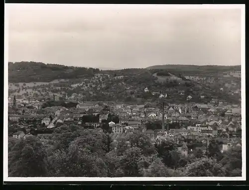 Fotografie unbekannter Fotograf, Ansicht Lörrach, Blick über den Ort