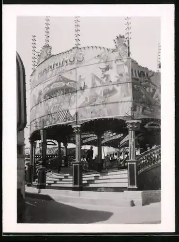 Fotografie England Fair, Rummel-Kirmes-Volksfest, Manning's Karussell / Fahrgeschäft, Carousel