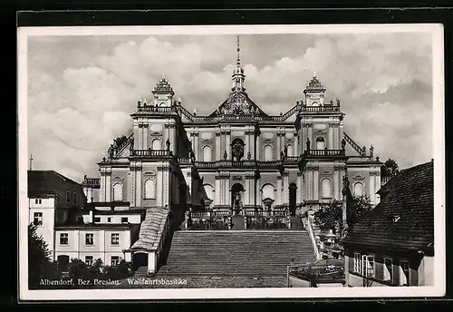 AK Albendorf /Bez. Breslau, Wallfahrtsbasilika