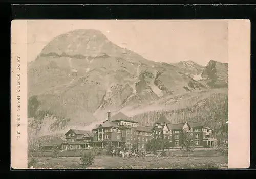 AK Field, B. C., Mount Stephen House