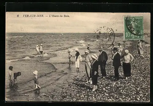 AK Ver-sur-Mer, L`Heure du Bain