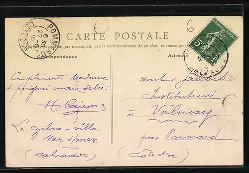 AK Ver-sur-Mer, La Plage a marée basse