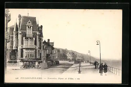 AK Villers-sur-Mer, Nouvelles Digue et Villas