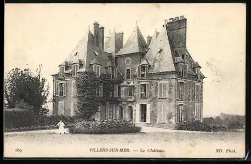 AK Villers-sur-Mer, Le Chateau