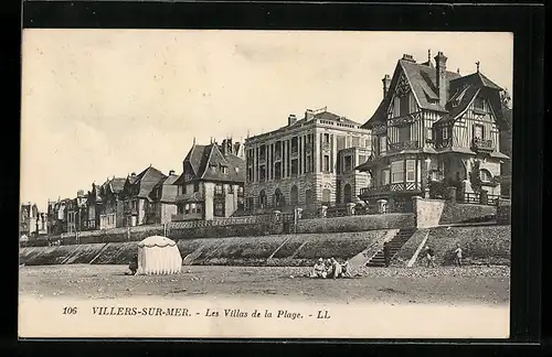 AK Villers-sur-Mer, Les Villas de la Plage