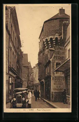 AK Vire, La Rue Chaussée