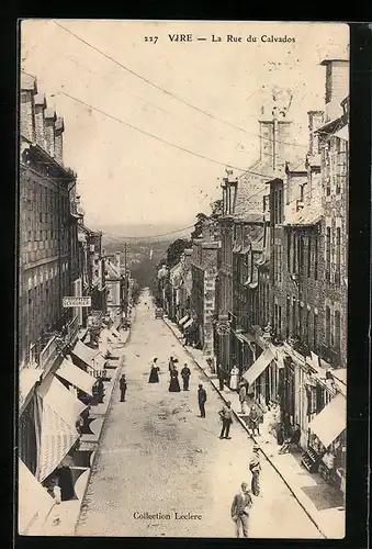 AK Vire, La Rue du Calvados