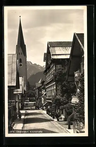 AK Oberstdorf, Hotel Löwen in der Kirchstrasse