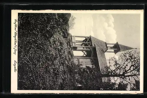 AK Landpoststempel Siptenfelde über Gernrode /Harz