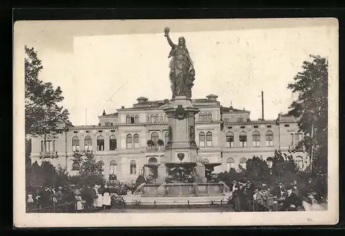 AK Frankfurt-Ostend, Am Schützenbrunnen