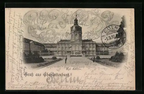 AK Berlin-Charlottenburg, Am Kgl. Schloss