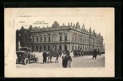 AK Berlin, Zeughaus, Unter den Linden