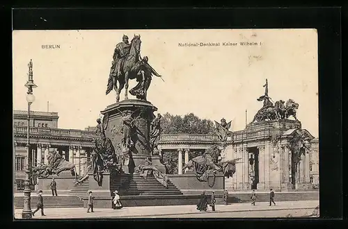 AK Berlin, National-Denkmal Kaiser WIlhelm I.