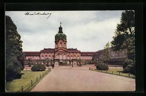 AK Berlin-Charlottenburg, Blick auf das Königl. Schloss