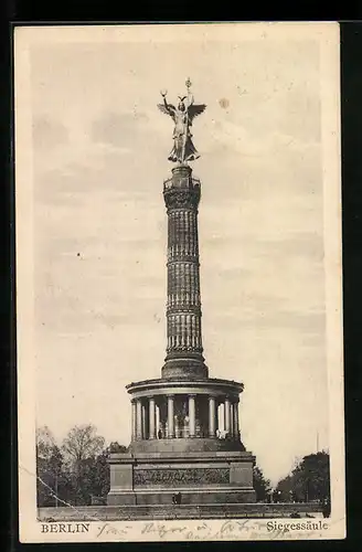 AK Berlin-Tiergarten, Siegessäule