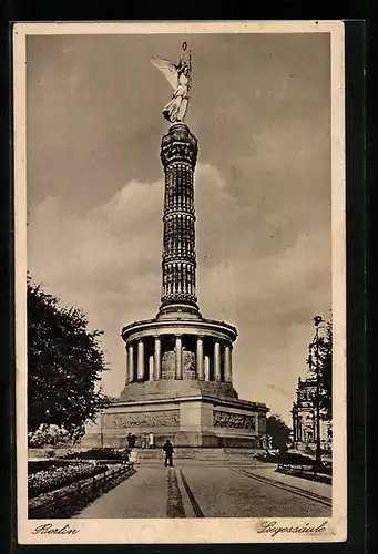 AK Berlin, Partie mit Siegessäule