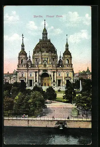 AK Berlin, Neuer Dom mit Lustgarten